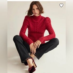 NWT White House Black Market red sweater